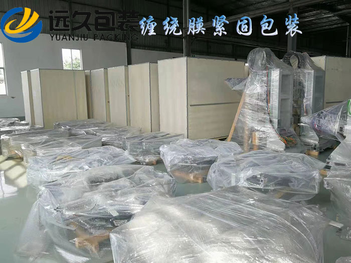 木卡板集裝單元化的收縮包裝技術